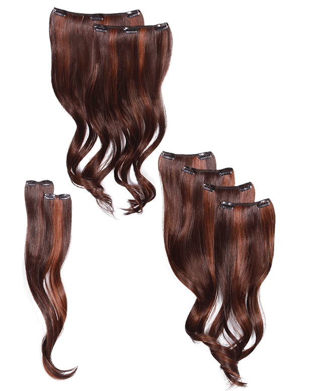 18" 8pc Wavy Extension Kit - Hairdo Hairpieces