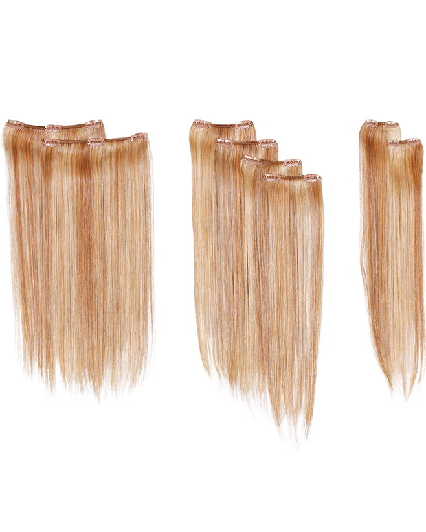 16" 8pc Straight Extension Kit - Hairdo Hairpieces