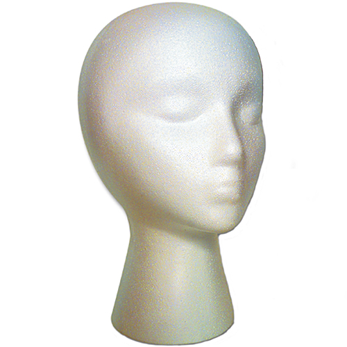 Mannequin - Styro Head, By Accessories