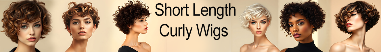 Short Length, Curly Hair