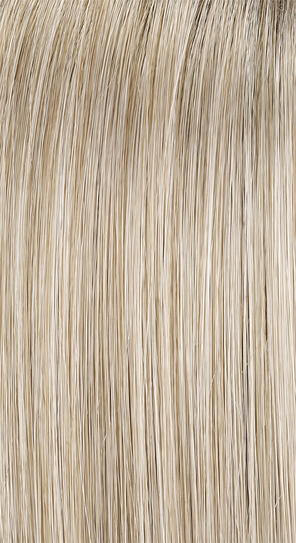 101F48T Martini - Pearl White Front, Lt Natural Gold Brown w/ 75% Grey w/ Pearl White Tips, Lt Gold Brown Nape