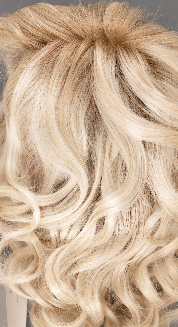 SS23/61 - Shaded Cream - Creamy Blonde Highlighted with White and Light Brown Roots (+$3.00)