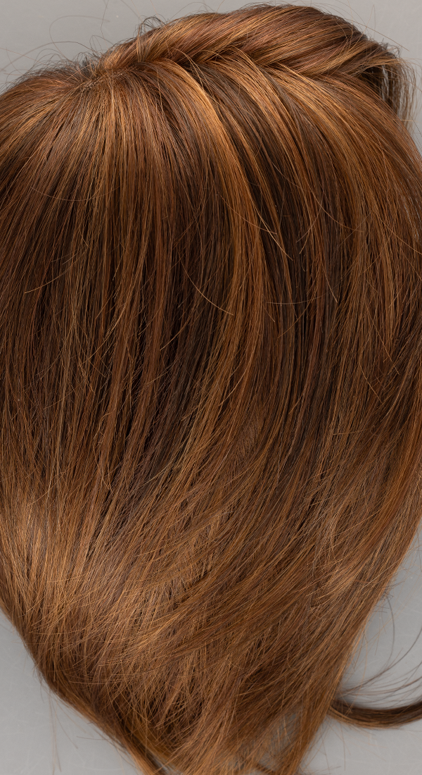 Spice Brown - Dark Reddish Brown with Medium Reddish Brown Highlights