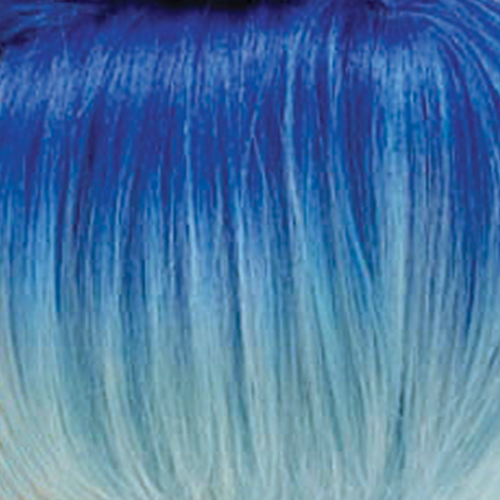 TTBL/LBlue - Royal Blue Crown with Very Light Blue and Platinum Blond Blended Tips