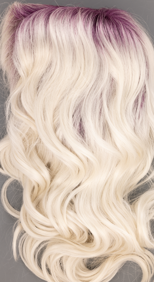 Whipped Berry - Platinum Blonde with Berry Roots