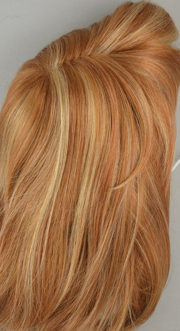 Apricot Frost - Bright Copper base with a Strawberry Blonde highlight
