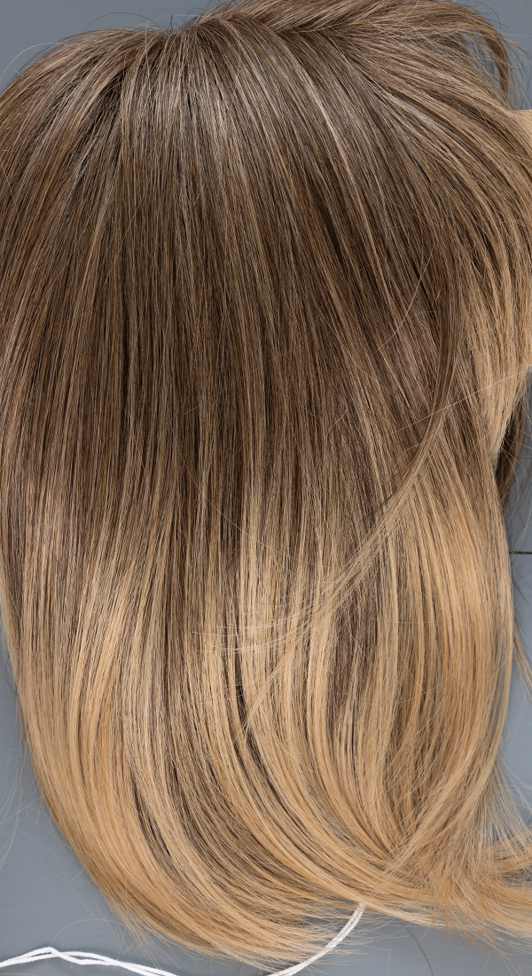 Buttered Toast - Light Brown and Dirty Blonde Roots with Golden Blonde Highlights and Tips