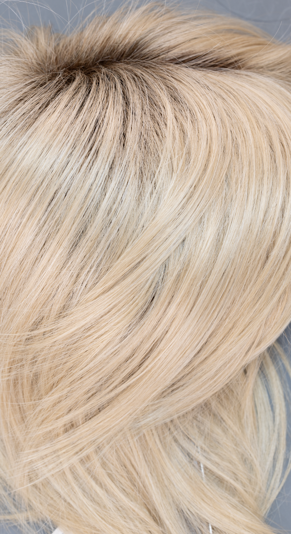 Champagne R - Lightest Golden Blonde with Medium Brown Roots (+$5.00)