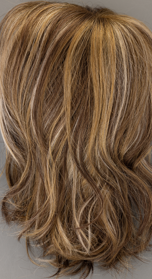 Sparkling Mocha - R Medium Brown Base with Strawberry Blond and Light Golden Blonde Highlights (+$5.00)