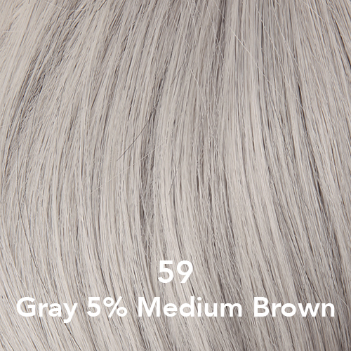 59 - Light Brown with 95% White 5% Grey