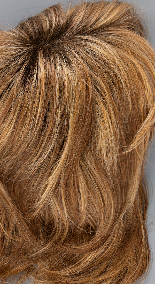Copper Glaze R - Bronzed Light Brown with Copper highlights and Dark Brown Roots (+$5.00)