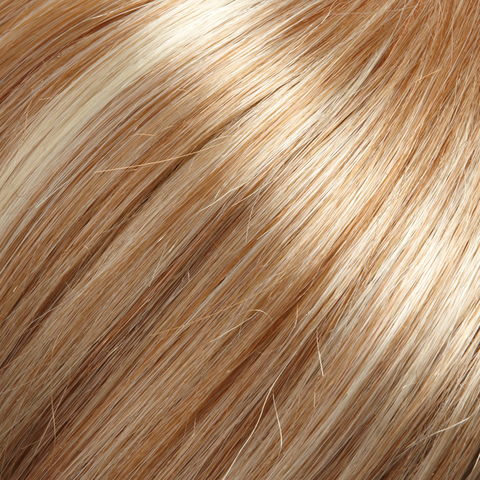 27RH613 - Med Red-Gold Blonde w/ 33% Pale Natural Gold Blonde Highlights