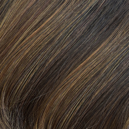 H829S HT - Blend of Medium Chestnut Brown, Light Chestnut Brown, Strawberry Blonde and Light Golden Brown