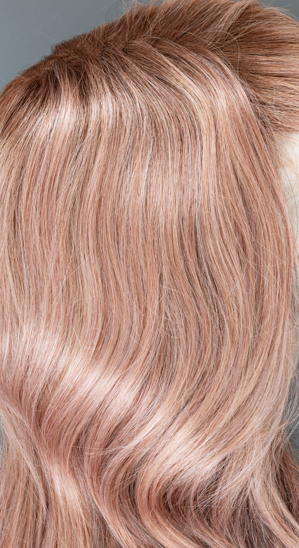 Watermelon R - A Blend of Light Pink and Dark Pink with Dark Brown Roots (+$5.00)