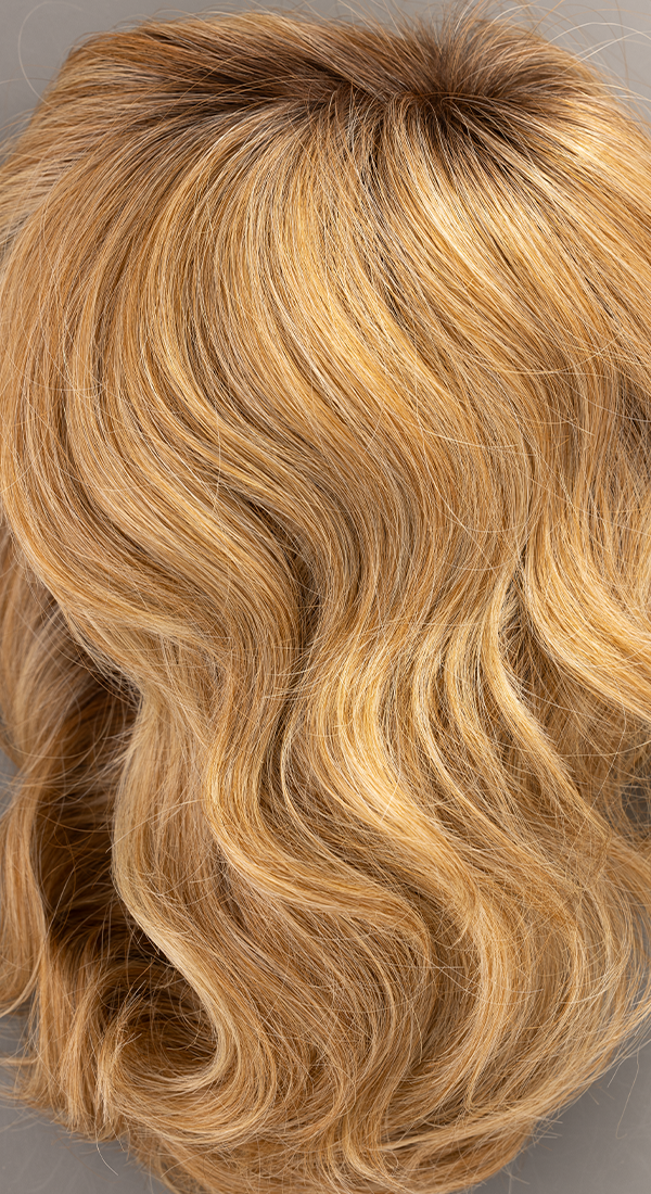 SS14/22 Shaded Wheat- Dark Blonde and Light Blonde Blended with Dark Brown Roots (+$3.00)