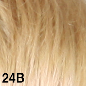 24B Very Light Sweedish Blonde Blended with a Brassy Golden Blonde
